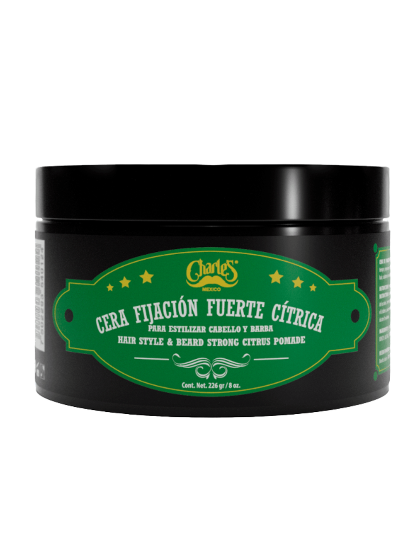 Cera de Fijación Fuerte Cítrica 8 oz