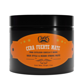 Cera de Fijación Fuerte Mate 4oz