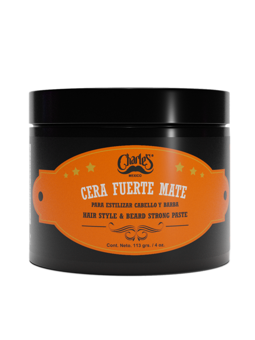 Cera de Fijación Fuerte Mate 4oz