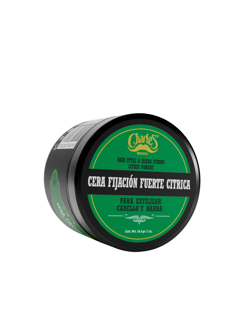 Cera de Fijación Fuerte Cítrica 8 oz