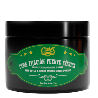Cera de Fijación Fuerte Cítrica 2oz