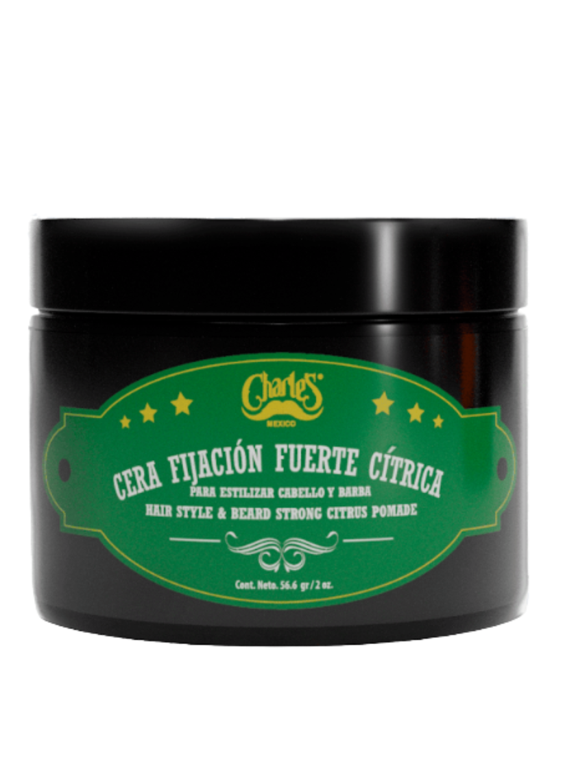 Cera de Fijación Fuerte Cítrica 2oz